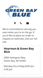 Mobile Screenshot of greenbayblue.com